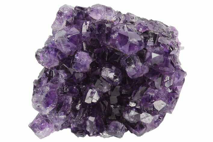 Dark Purple, Amethyst Crystal Cluster - Uruguay #122109